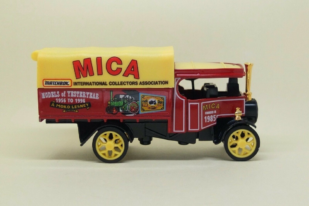 Matchbox Collectibles YY027/SB; 1922 Foden Steam Wagon; Mica 1996 (Matchbox International Collectors Association)